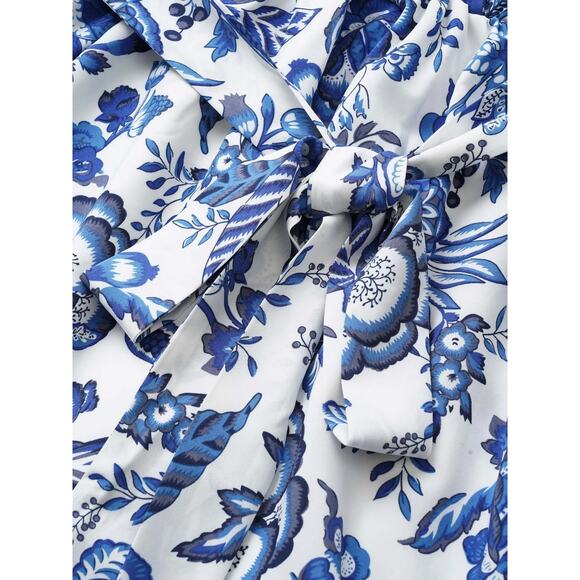 BloomChic Bandana Surplice Neck Lantern Sleeve Pocket Dress 2X. 18/20 - Picture 6 of 6